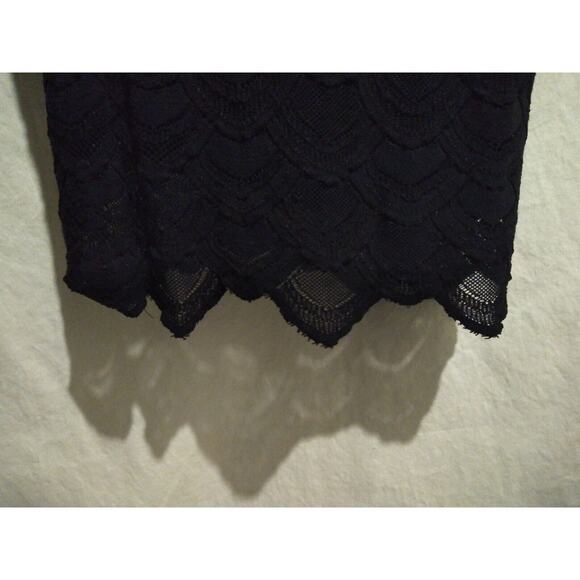 Nightcap Size 2 Sleeveless Black Stretch Lace Bodycon Sheath Dress - Picture 6 of 9